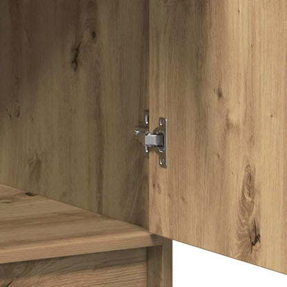 Highboard Artisan-Eiche 41 x 40 x 135 cm Holzwerkstoff