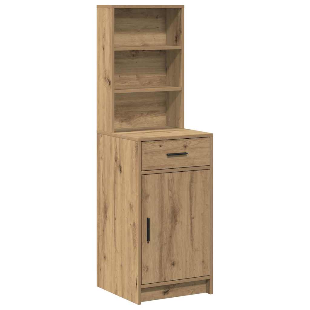 Highboard Artisan-Eiche 41 x 40 x 135 cm Holzwerkstoff