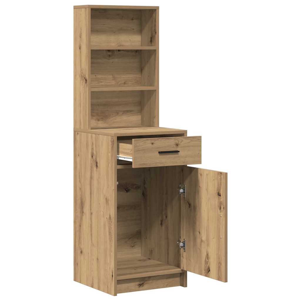 Highboard Artisan-Eiche 41 x 40 x 135 cm Holzwerkstoff