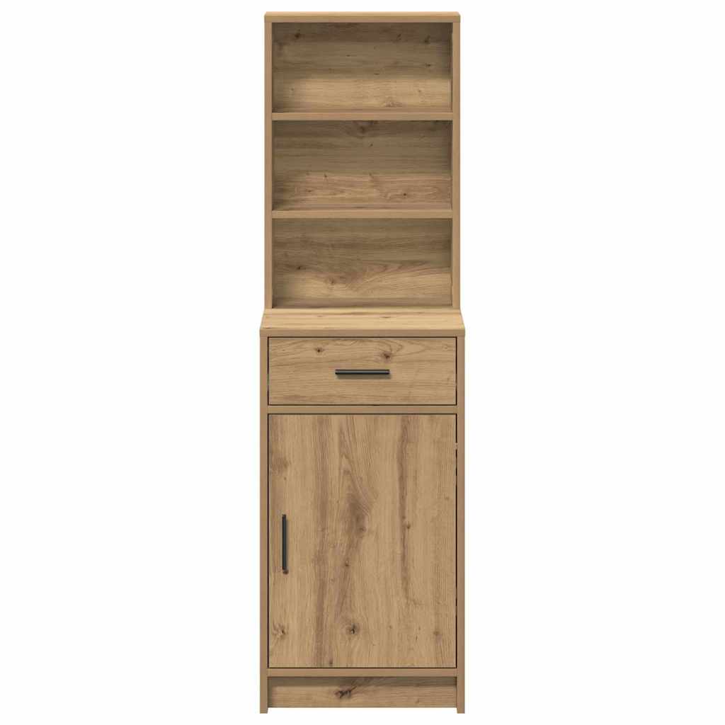 Highboard Artisan-Eiche 41 x 40 x 135 cm Holzwerkstoff
