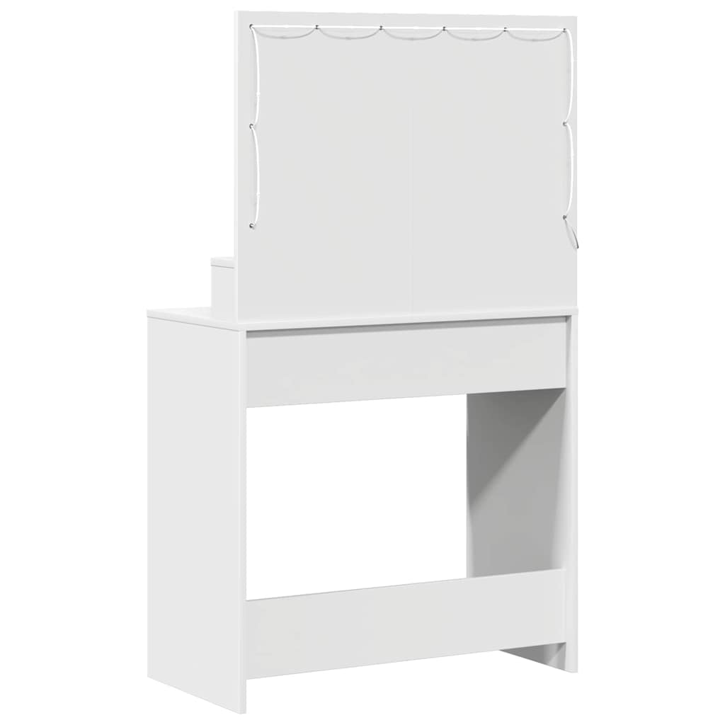 Schminktisch Weiß 79 x 41 x 135 cm Holzwerkstoff