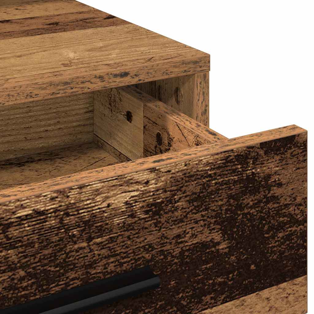 Schminktisch Altholz 79 x 41 x 135 cm Holzwerkstoff