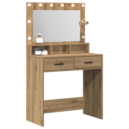Schminktisch Artisan-Eiche 79 x 41 x 135 cm Holzwerkstoff