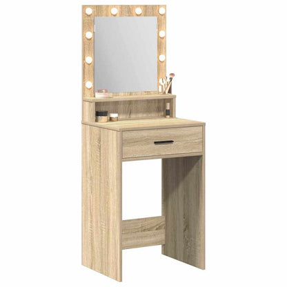 Schminktisch Sonoma-Eiche 50 x 41 x 135 cm Holzwerkstoff