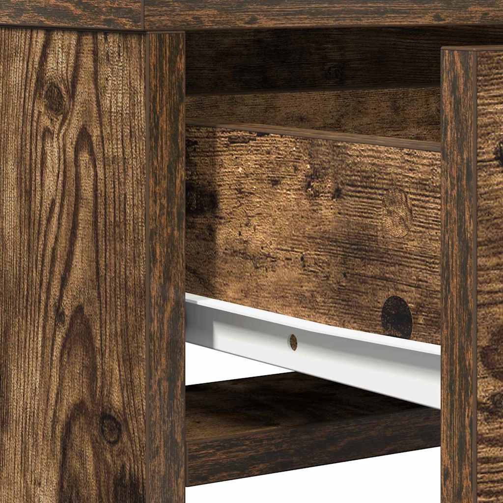 Schminktisch Geräucherte Eiche 50 x 41 x 135 cm Holzwerkstoff