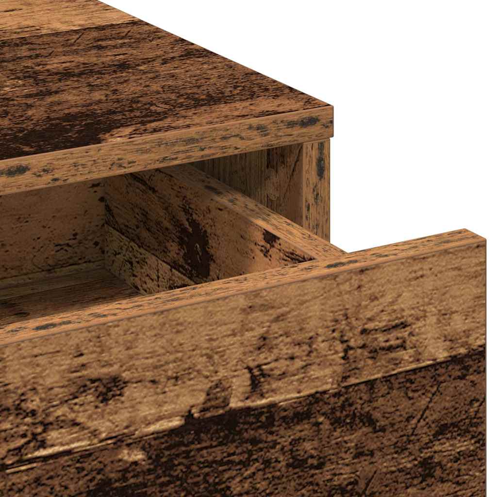 Schminktisch Altholz 50 x 41 x 135 cm Holzwerkstoff