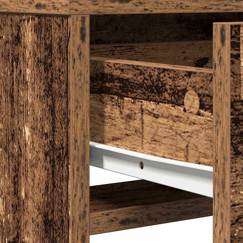 Schminktisch Altholz 50 x 41 x 135 cm Holzwerkstoff