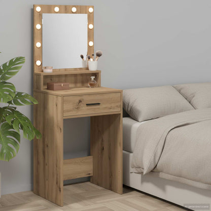 Schminktisch Artisan-Eiche 50 x 41 x 135 cm Holzwerkstoff