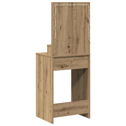 Schminktisch Artisan-Eiche 50 x 41 x 135 cm Holzwerkstoff