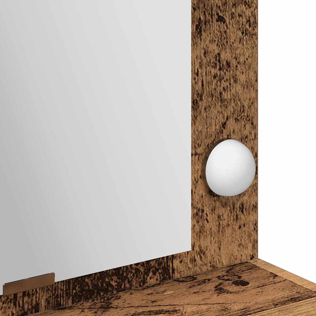 Schminktisch Altholz 100 x 41 x 135 cm Holzwerkstoff