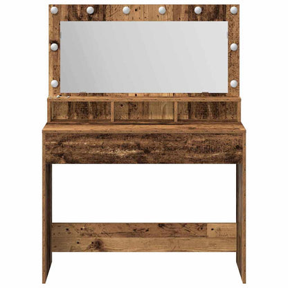 Schminktisch Altholz 100 x 41 x 135 cm Holzwerkstoff