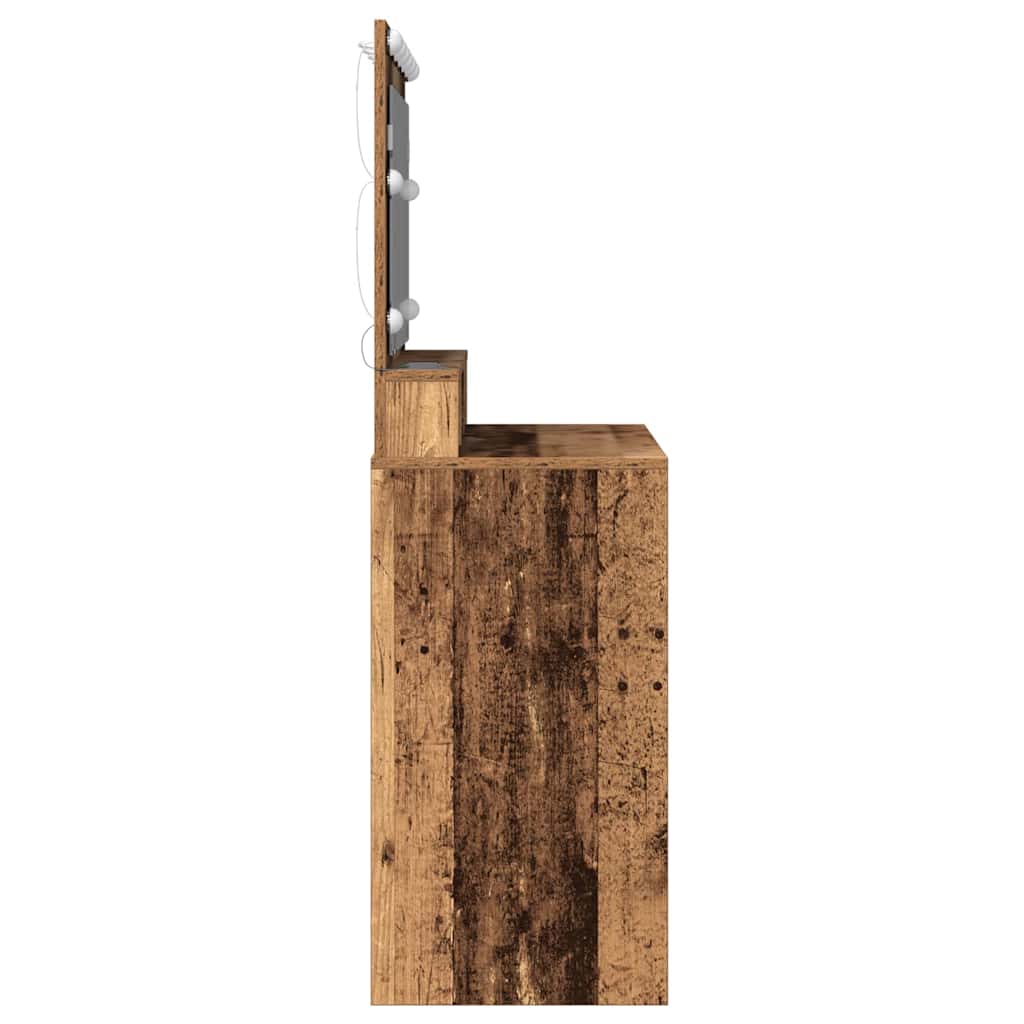 Schminktisch Altholz 100 x 41 x 135 cm Holzwerkstoff