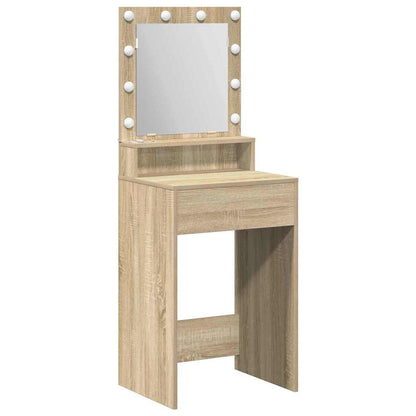 Schminktisch Sonoma-Eiche 50 x 41 x 135 cm Holzwerkstoff