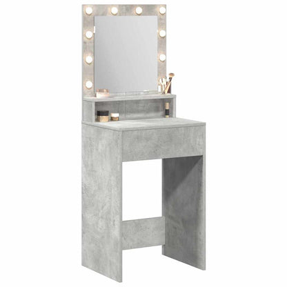 Schminktisch Beton Grau 50 x 41 x 135 cm Holzwerkstoff