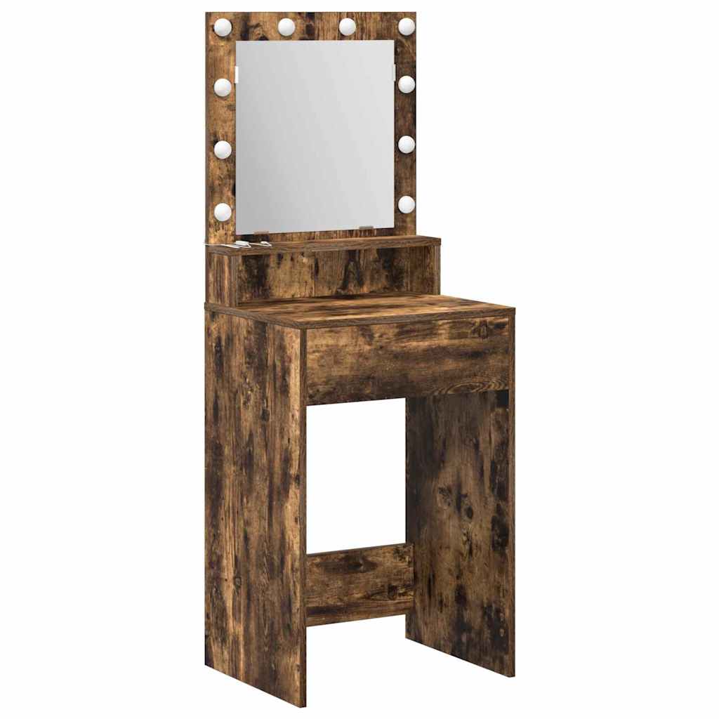 Schminktisch Geräucherte Eiche 50 x 41 x 135 cm Holzwerkstoff