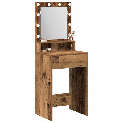 Schminktisch Altholz 50 x 41 x 135 cm Holzwerkstoff