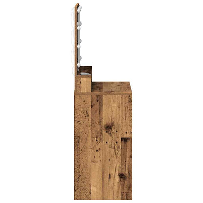 Schminktisch Altholz 50 x 41 x 135 cm Holzwerkstoff