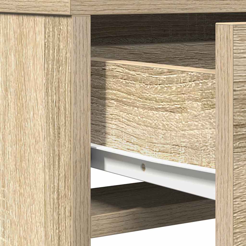 Schminktisch Sonoma-Eiche 50 x 41 x 140 cm Holzwerkstoff