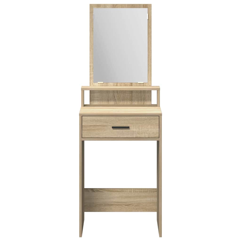 Schminktisch Sonoma-Eiche 50 x 41 x 140 cm Holzwerkstoff