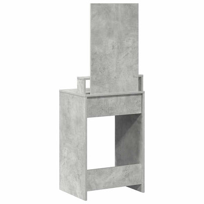Schminktisch Beton Grau 50 x 41 x 140 cm Holzwerkstoff