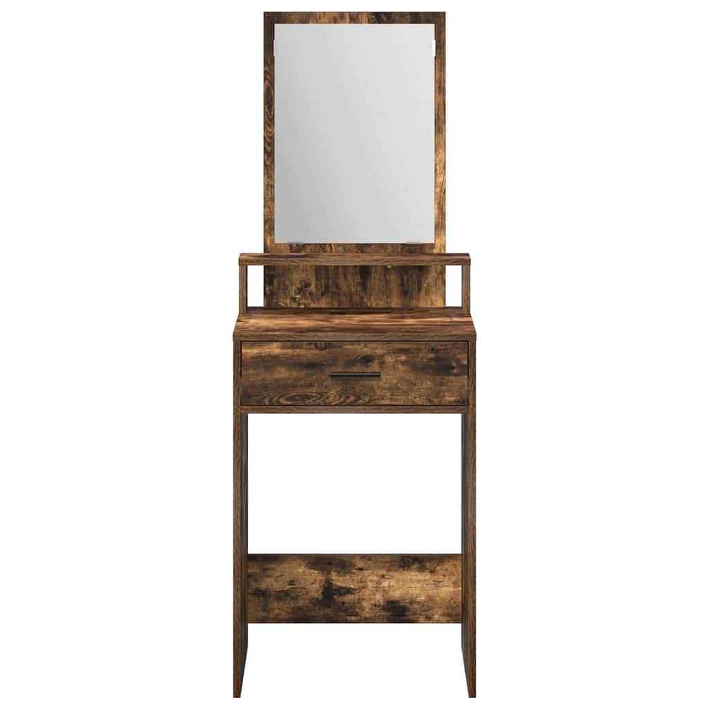 Schminktisch Geräucherte Eiche 50 x 41 x 140 cm Holzwerkstoff