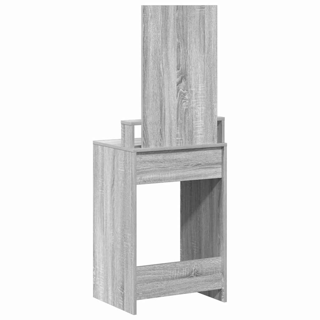 Schminktisch Graues Sonoma 50 x 41 x 140 cm Holzwerkstoff