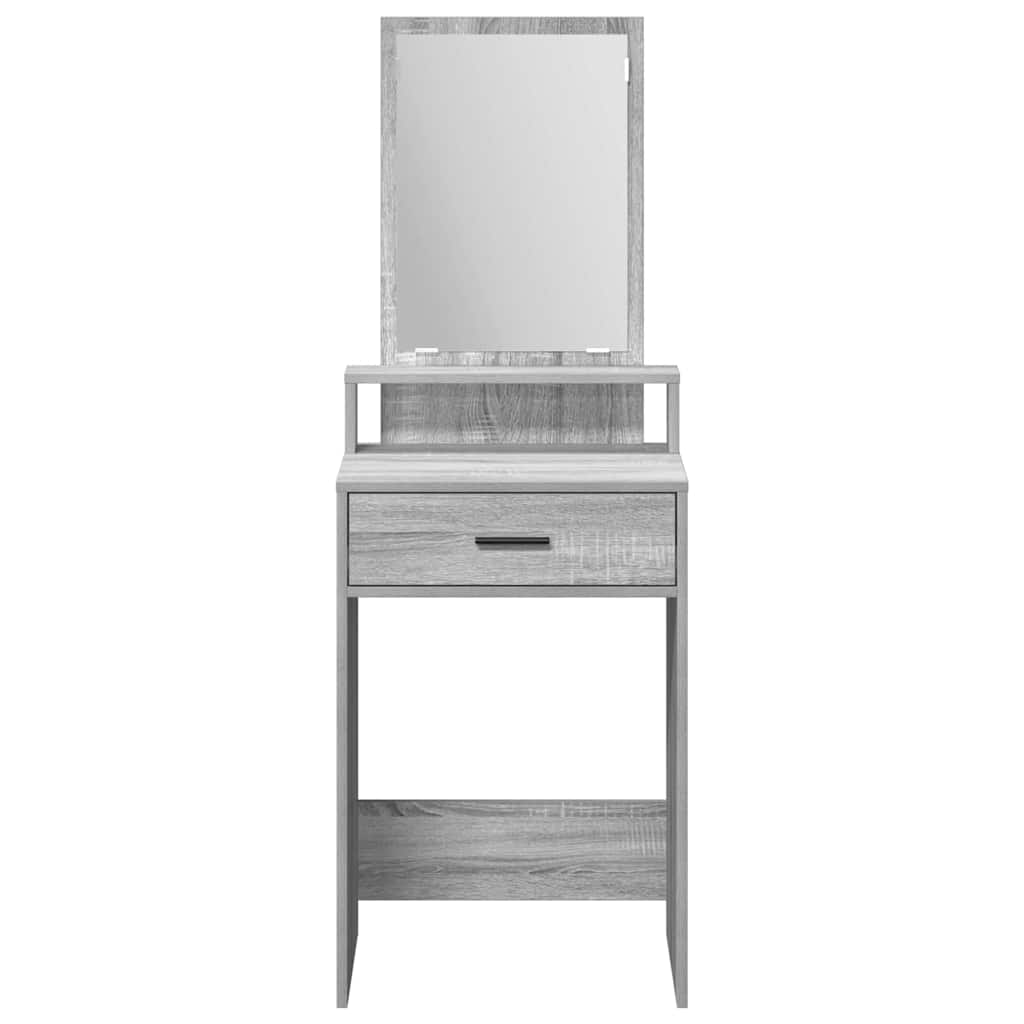 Schminktisch Graues Sonoma 50 x 41 x 140 cm Holzwerkstoff