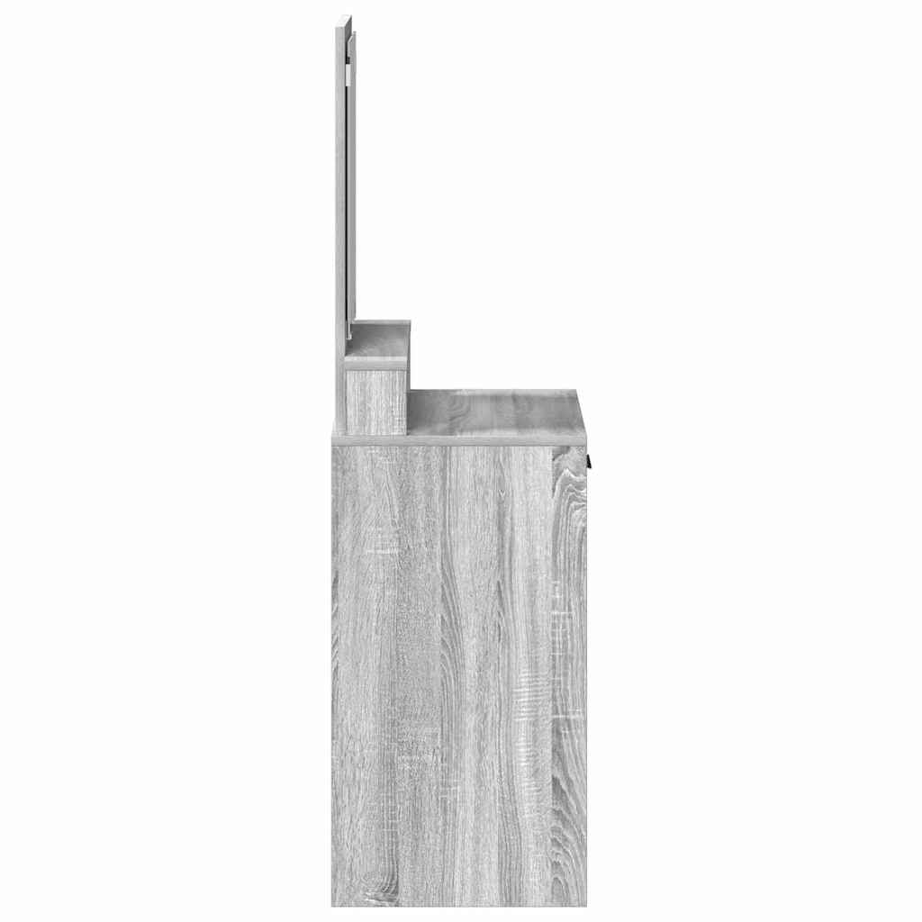 Schminktisch Graues Sonoma 50 x 41 x 140 cm Holzwerkstoff