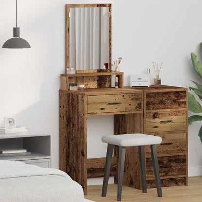Schminktisch Altholz 50 x 41 x 140 cm Holzwerkstoff