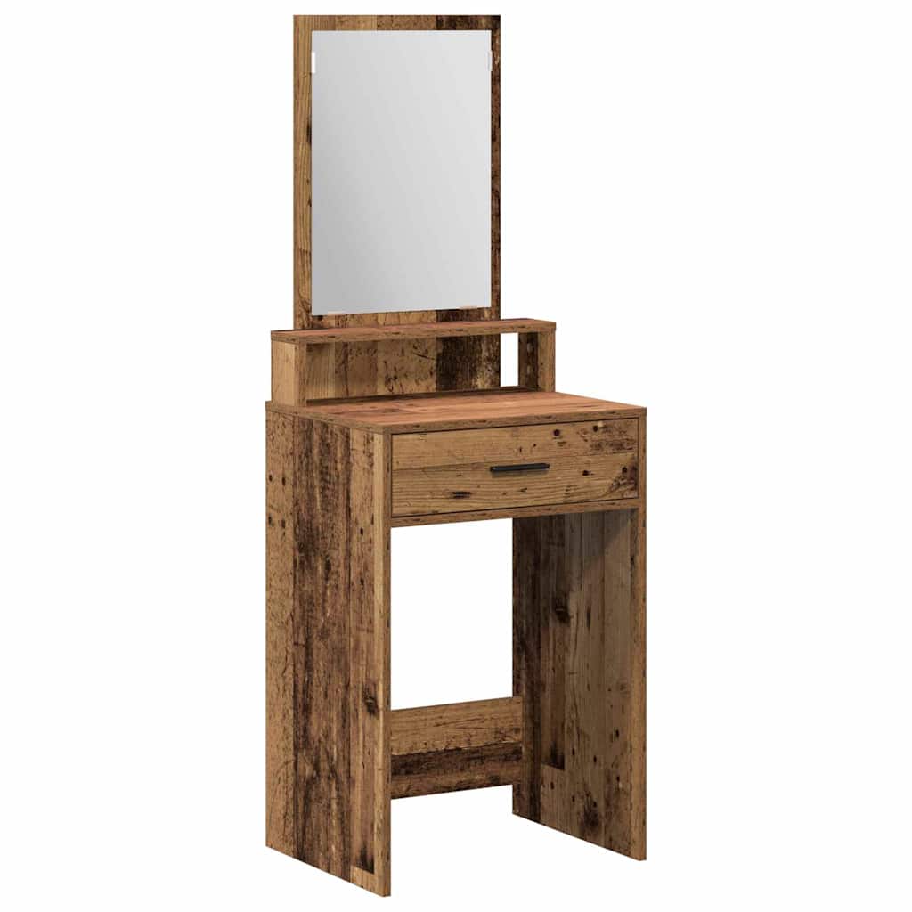 Schminktisch Altholz 50 x 41 x 140 cm Holzwerkstoff