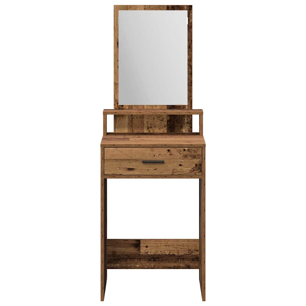 Schminktisch Altholz 50 x 41 x 140 cm Holzwerkstoff