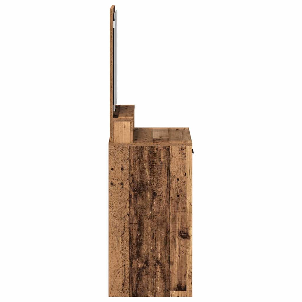 Schminktisch Altholz 50 x 41 x 140 cm Holzwerkstoff