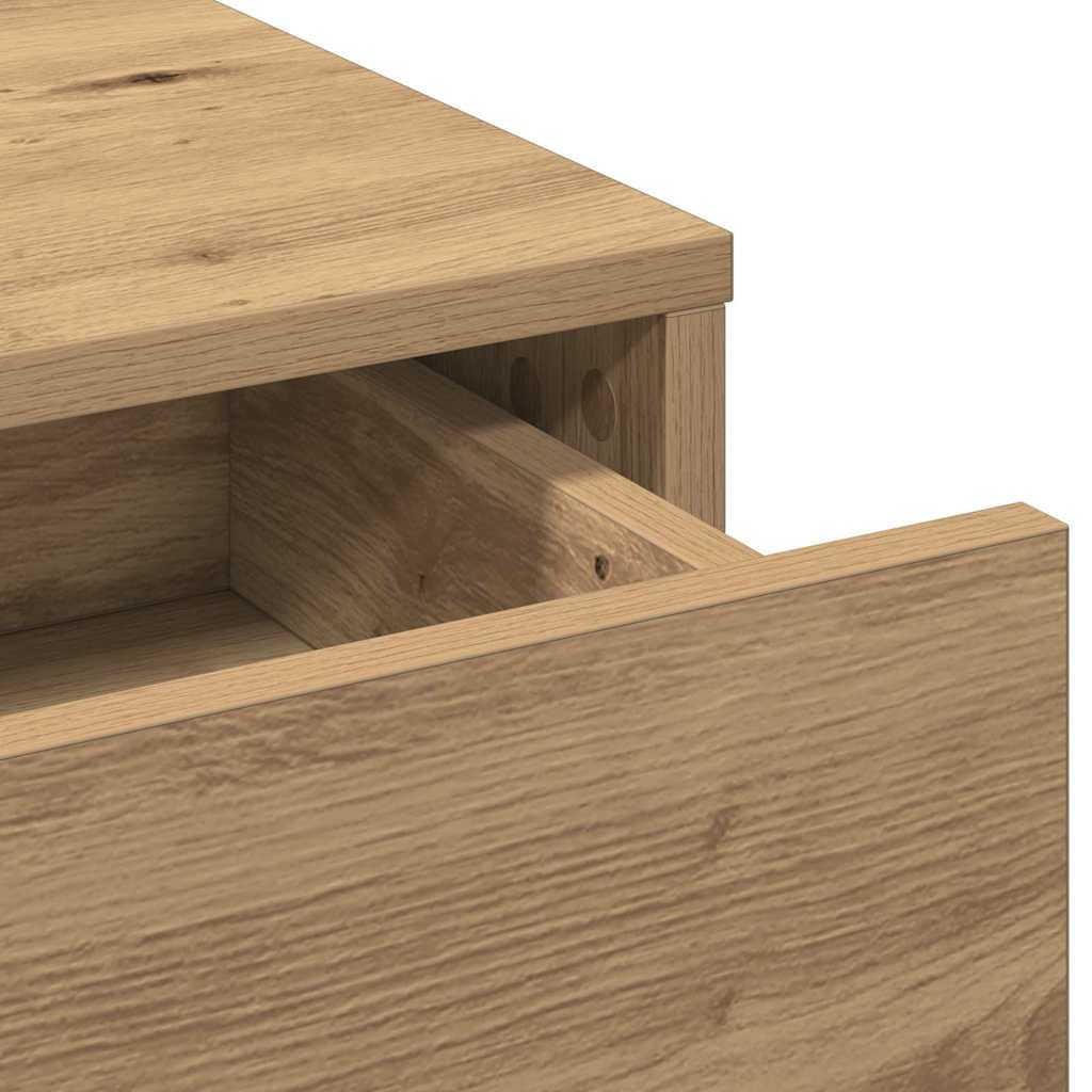 Schminktisch Artisan-Eiche 50 x 41 x 140 cm Holzwerkstoff