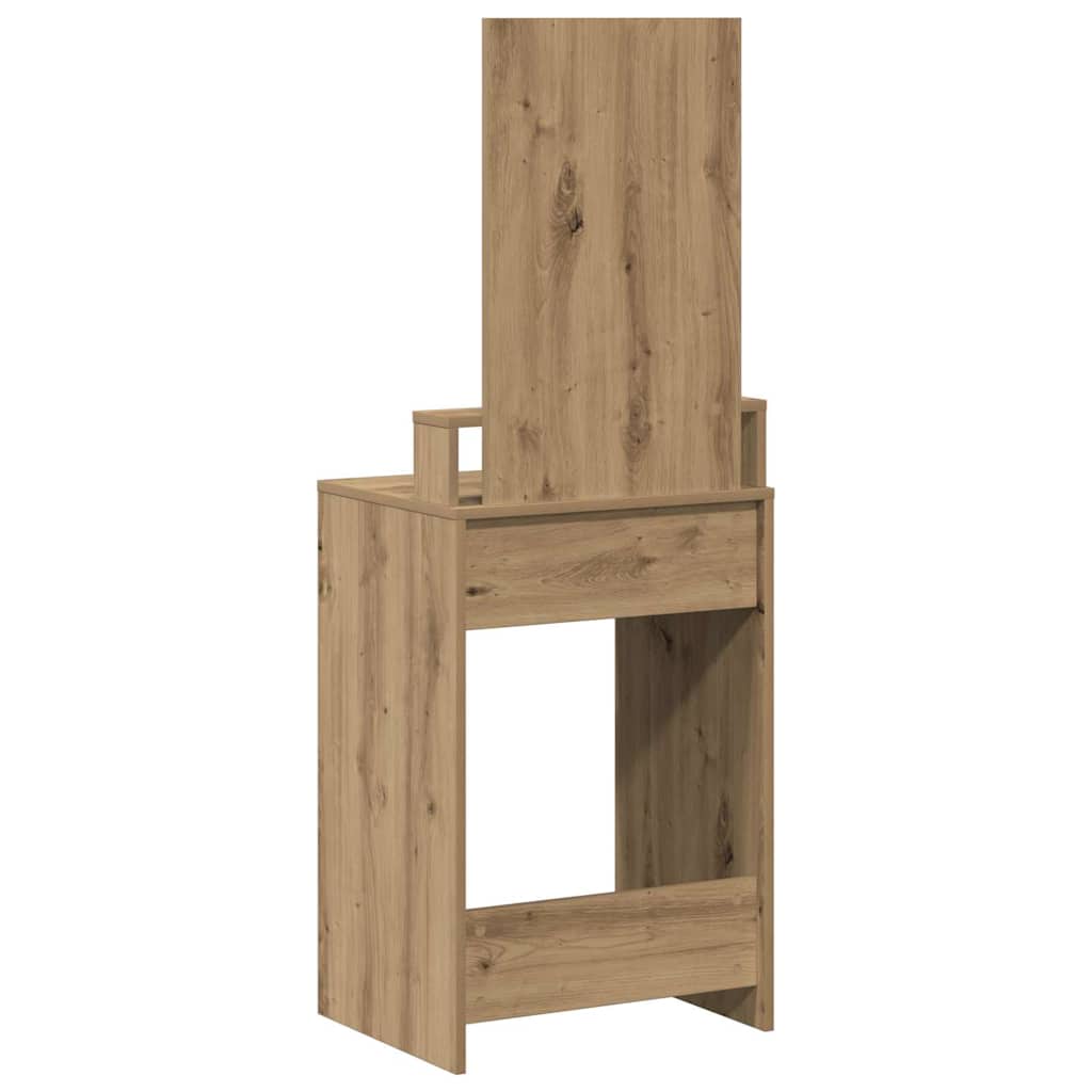 Schminktisch Artisan-Eiche 50 x 41 x 140 cm Holzwerkstoff