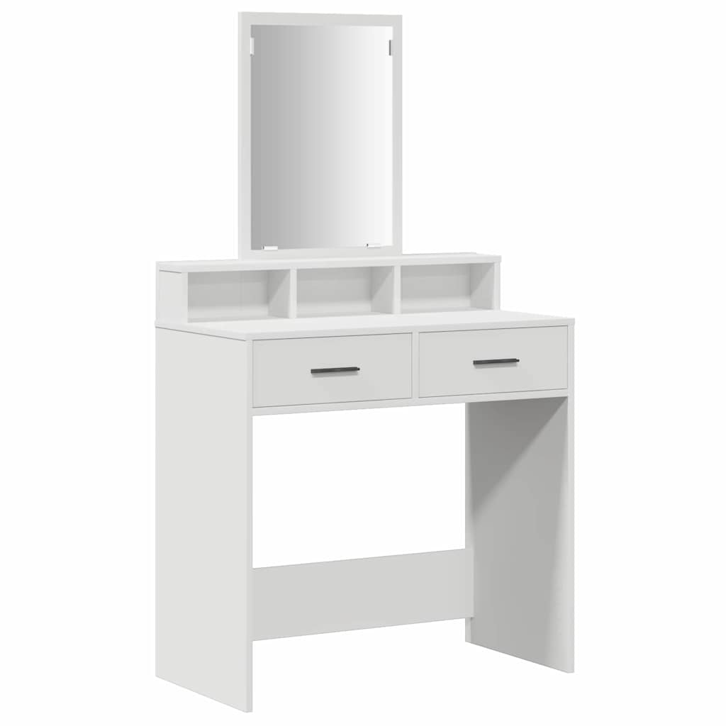Schminktisch Weiß 79 x 41 x 140 cm Holzwerkstoff