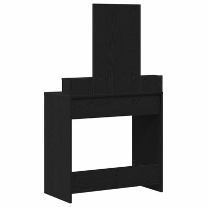 Schminktisch Schwarz Eichen-Optik 79 x 41 x 140 cm