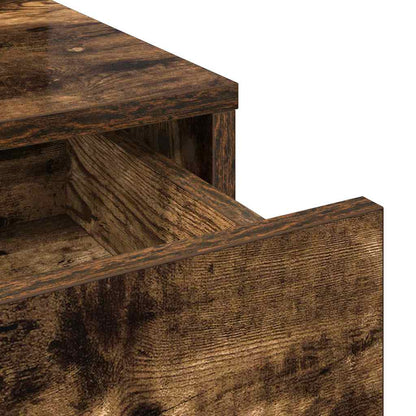 Schminktisch Geräucherte Eiche 79 x 41 x 140 cm Holzwerkstoff