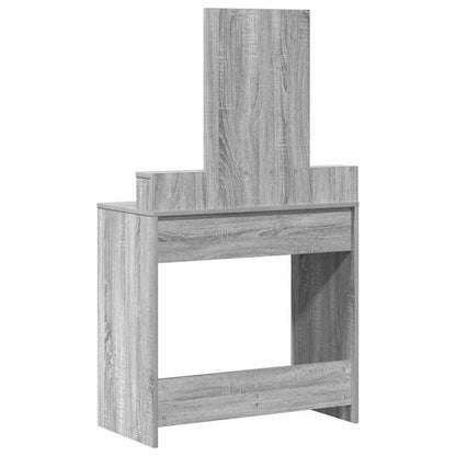 Schminktisch Graues Sonoma 79 x 41 x 140 cm Holzwerkstoff