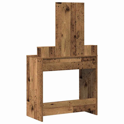 Schminktisch Altholz 79 x 41 x 140 cm Holzwerkstoff