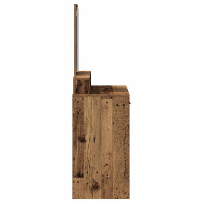 Schminktisch Altholz 79 x 41 x 140 cm Holzwerkstoff