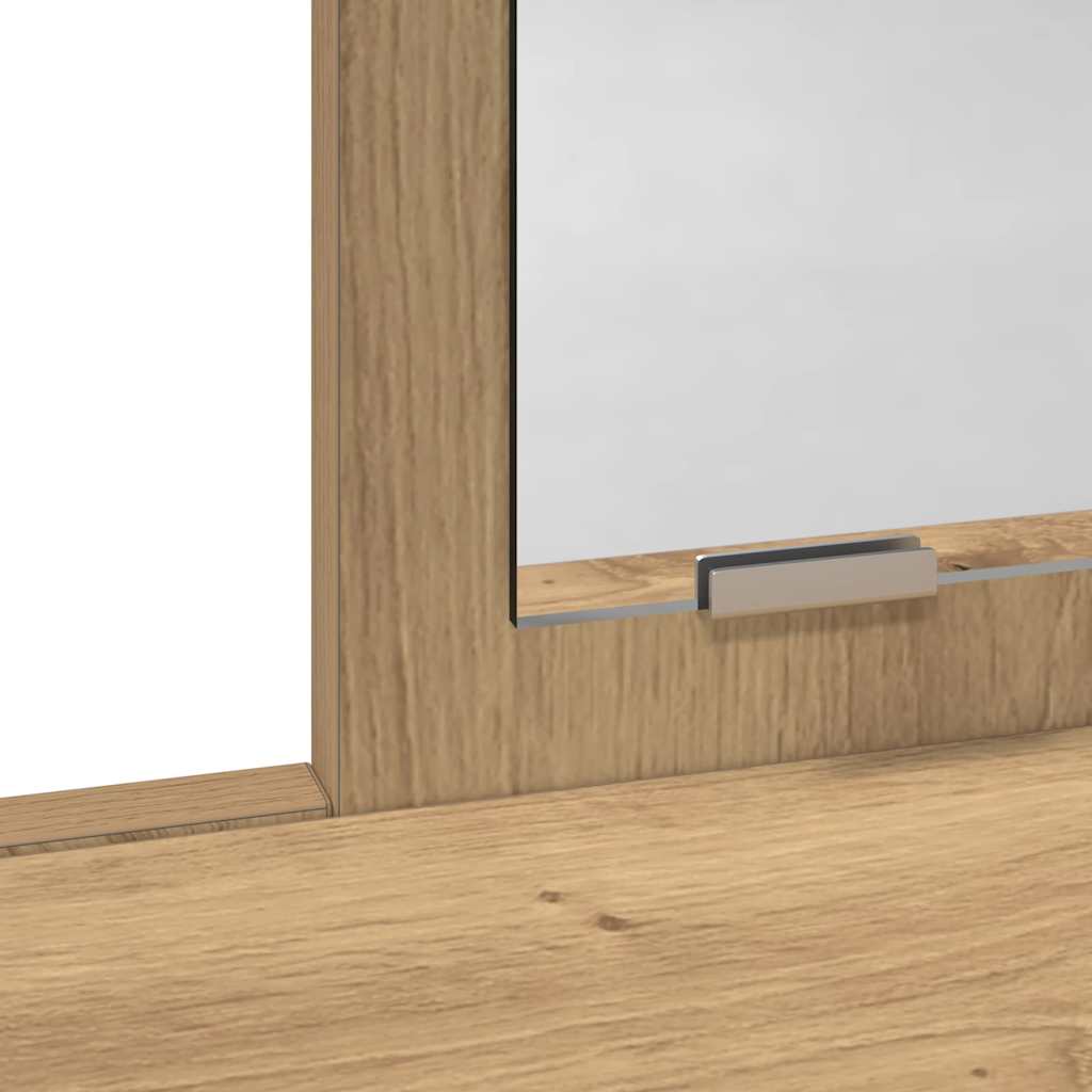 Schminktisch Artisan-Eiche 79 x 41 x 140 cm Holzwerkstoff