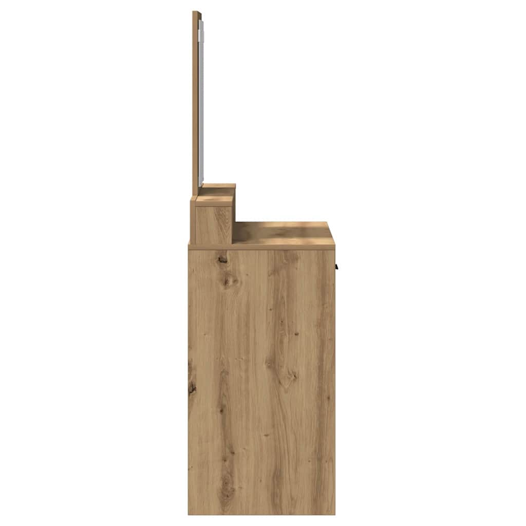 Schminktisch Artisan-Eiche 79 x 41 x 140 cm Holzwerkstoff