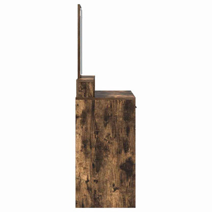Schminktisch Geräucherte Eiche 100 x 41 x 140 cm Holzwerkstoff