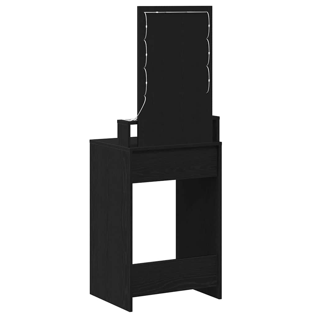 Schminktisch Schwarz 50 x 41 x 140 cm Holzwerkstoff