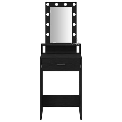 Schminktisch Schwarz 50 x 41 x 140 cm Holzwerkstoff