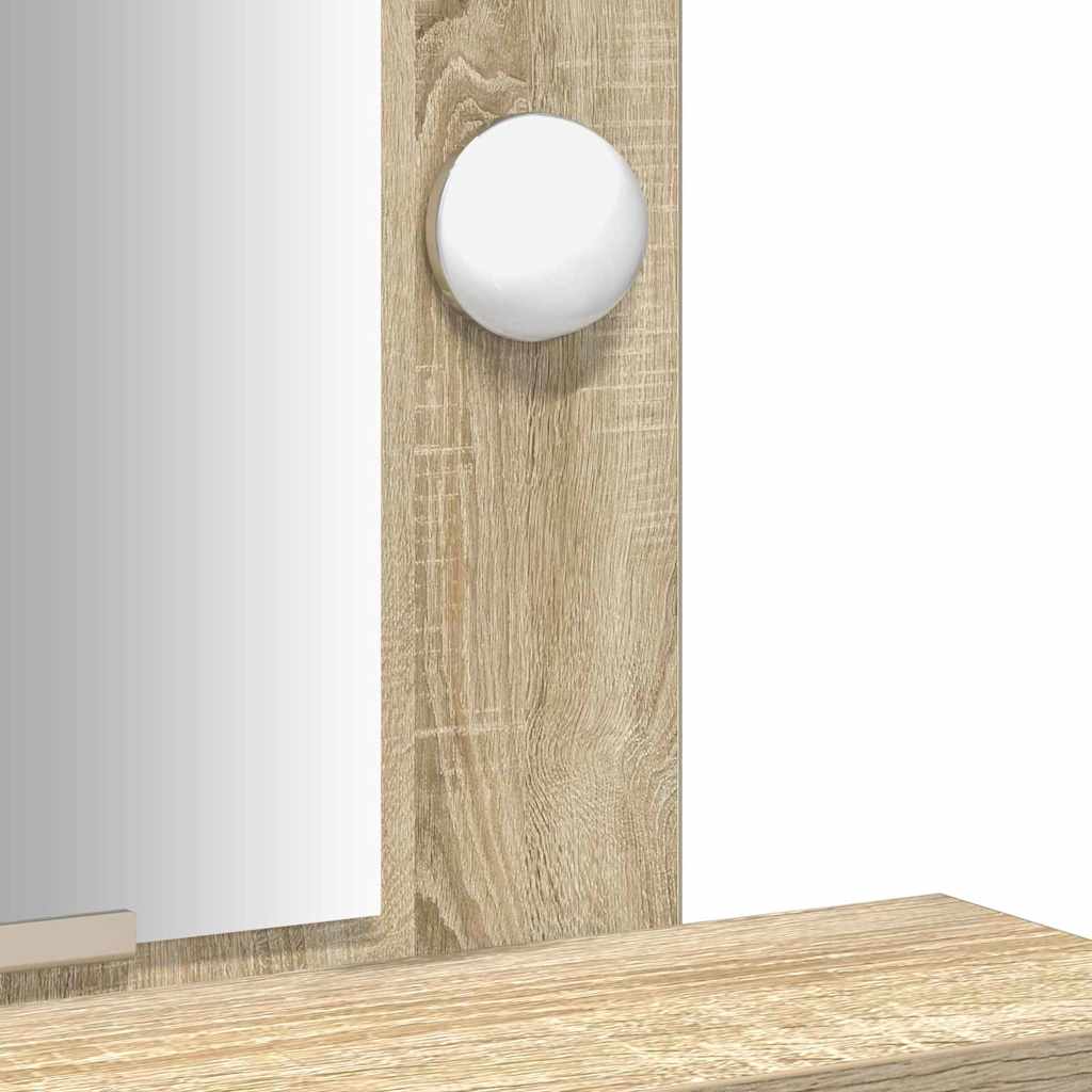 Schminktisch Braun 50 x 41 x 140 cm Holzwerkstoff