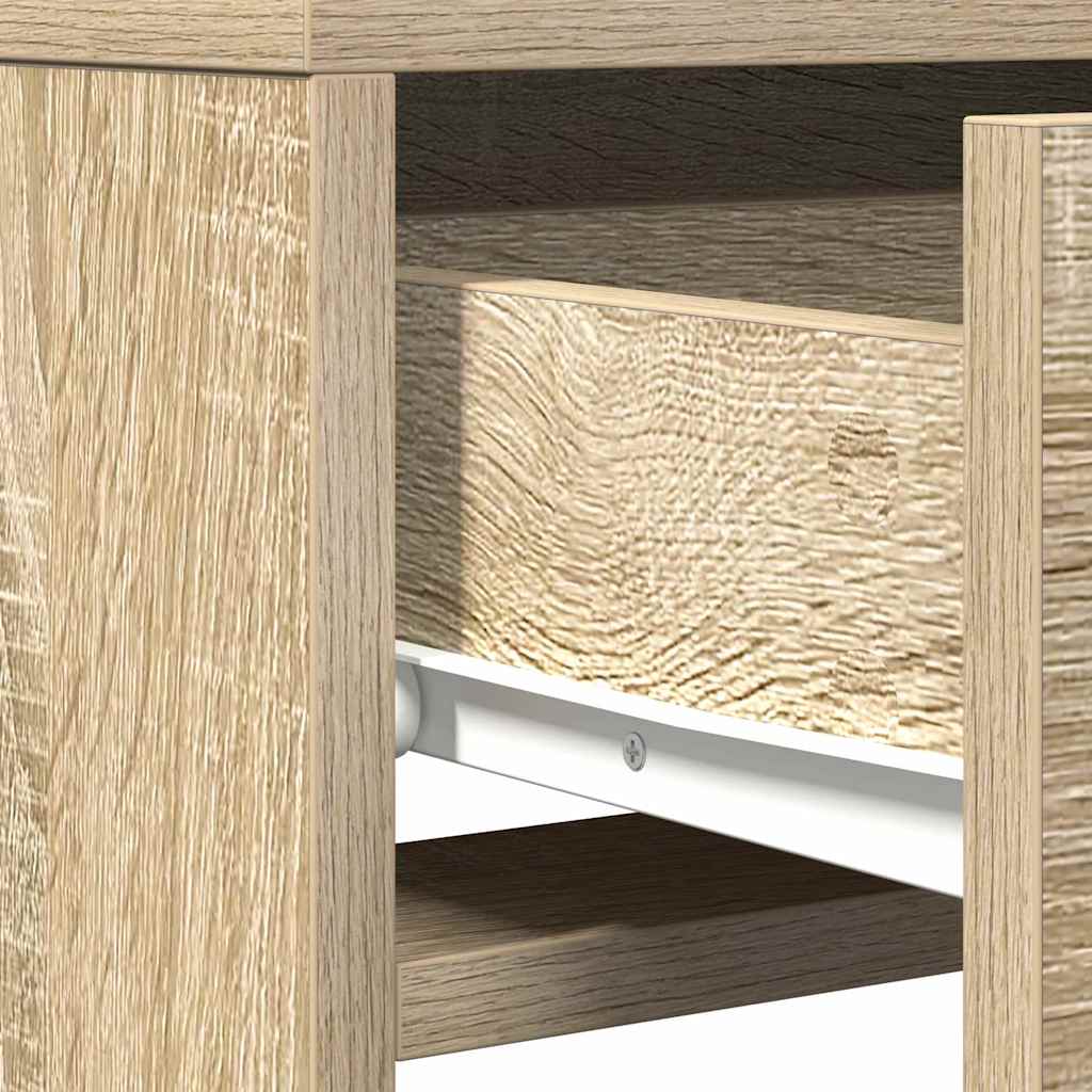 Schminktisch Braun 50 x 41 x 140 cm Holzwerkstoff