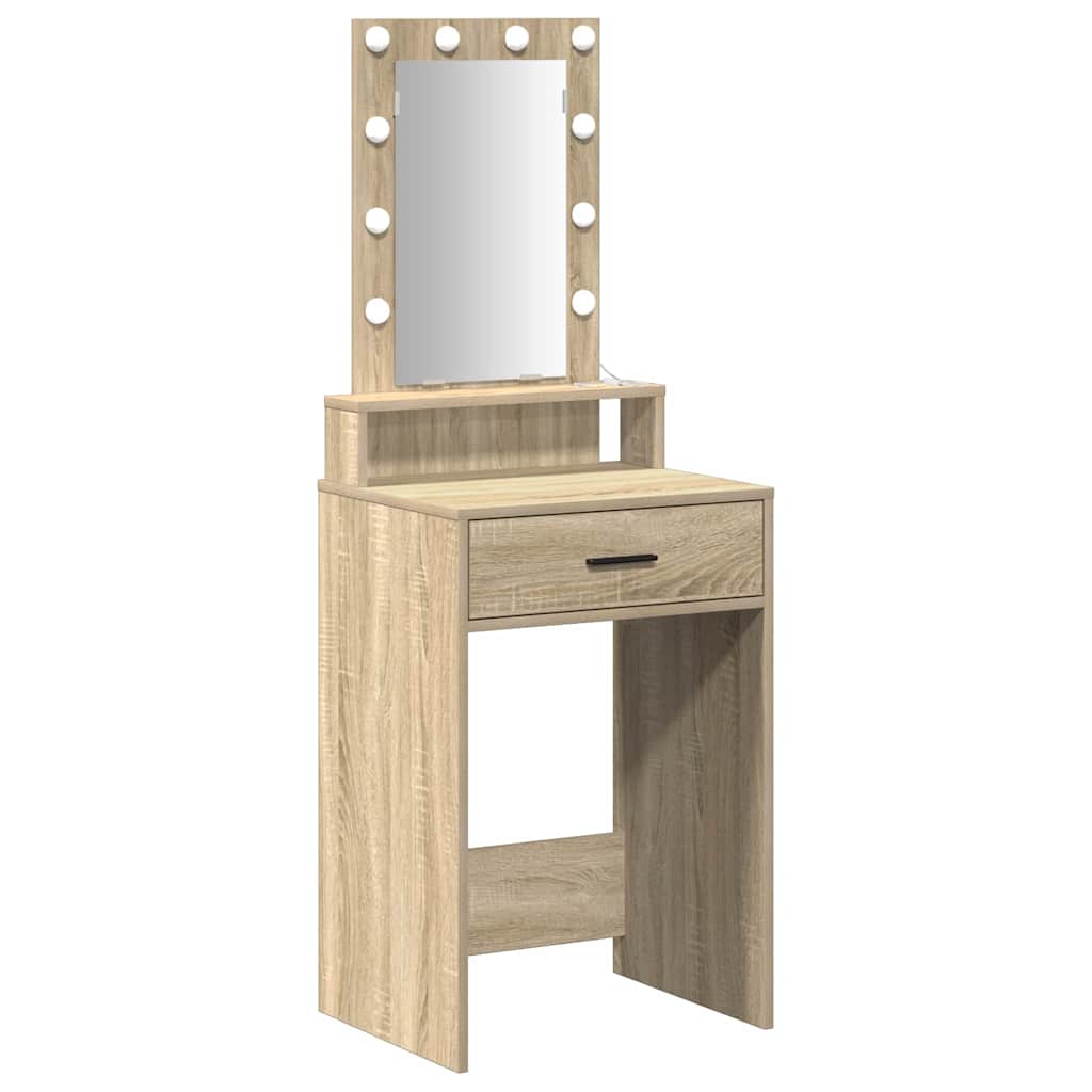 Schminktisch Braun 50 x 41 x 140 cm Holzwerkstoff
