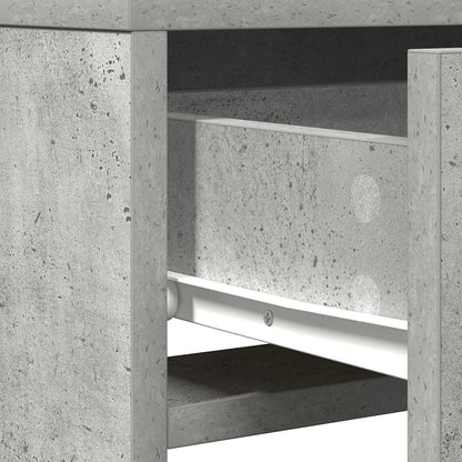 Schminktisch Grau 50 x 41 x 140 cm Holzwerkstoff