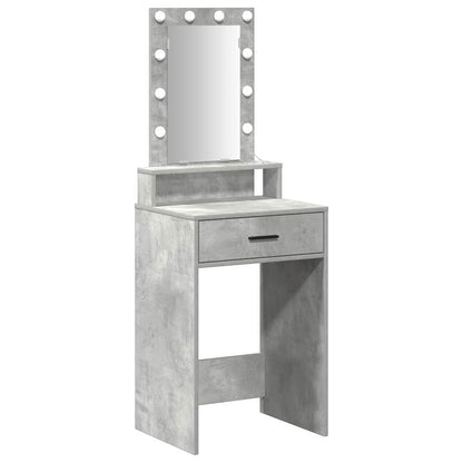 Schminktisch Grau 50 x 41 x 140 cm Holzwerkstoff